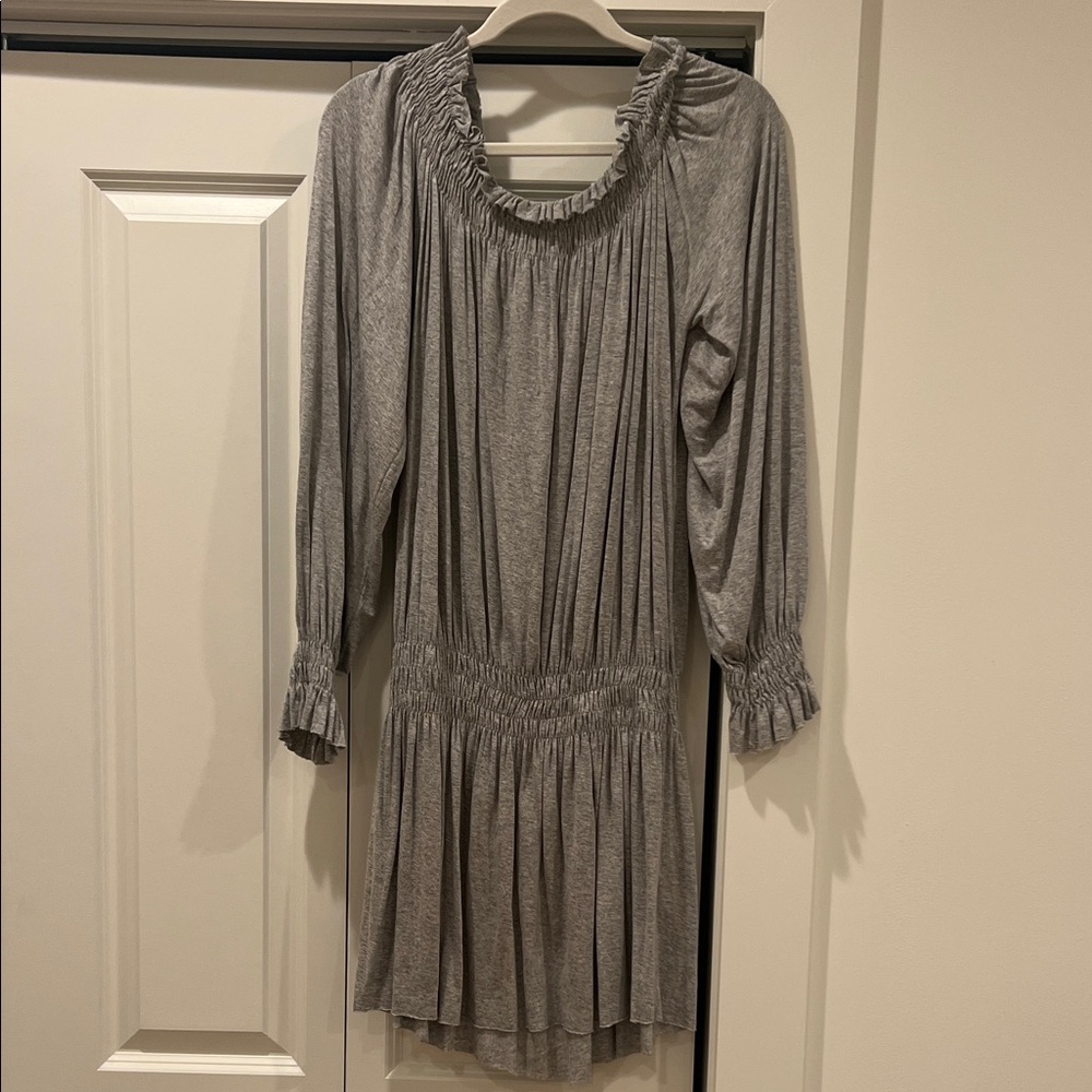 Norma Kamali Gray Mini Dress